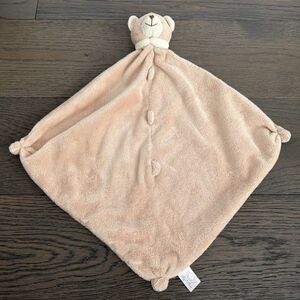 Angel Dear Teddy Bear Lovey Security Blanket Knotted Corners